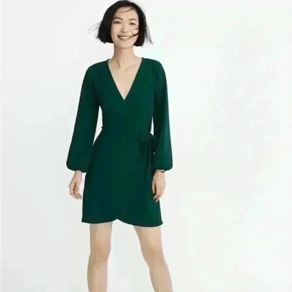 Nwt Texture And Thread By Madewell Size M Green C… - image 1